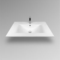 Раковина Bond 80 Белая глянцевая арт-S05-800 — фото 5, Раковины встраиваемые сверху