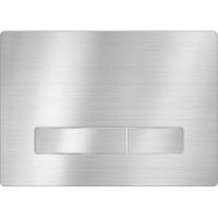 Клавиша смыва KK POL Vitrum Metal Slim Нержавеющая сталь арт-350/PSM/005-00-00 — фото 1, Кнопки смыва