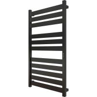 Электрический полотенцесушитель Grois Mario Черный матовый арт-GR-142 500x1000 П 11 Ral 9005 U — фото 1, Электрические полотенцесушители