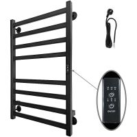 Электрический полотенцесушитель Altasan Ронда 3 Проф 80х50 Черный муар арт-Ронда3Проф8050ЧМ — фото 1, Электрические полотенцесушители