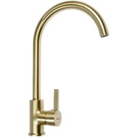 Смеситель для кухни Accoona H94 Золотой сатин арт-A4594AW — фото 1, Смесители для кухни