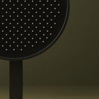 Душевая система Sancos Space с термостатом Вороненная сталь арт-SC3006GMG — фото 4, Встраиваемые душевые комплекты