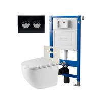 Товар: Сет: Система инсталляции пневматическая Point, Клавиша уст в стену черн/хром+Унитаз Сатурн PN41901 арт-PN48316BC - фото 1 Сет: Система инсталляции пневматическая Point, Клавиша уст в стену черн/хром+Унитаз Сатурн PN41901 арт-PN48316BC — фото 1, Комплекты унитаз + инсталляция