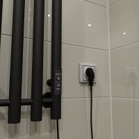 Электрический полотенцесушитель Altasan Арго 120х21 Черный муар арт-Арго12021ЧМ — фото 4, Электрические полотенцесушители