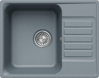 Товар: Кухонная мойка QUARTZBOND BOND-600 (Грей) арт-856486 - фото 1 Кухонная мойка QUARTZBOND BOND-600 (Грей) арт-856486 — фото 1, Кухонные мойки