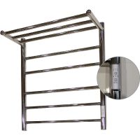 Электрический полотенцесушитель Melodia della vita Shelf Electro 50х60 П5 с полкой Полиро арт-MTRSHE5060 — фото 1, Электрические полотенцесушители