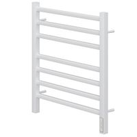 Полотенцесушитель электрический Point Вега П7 500x600, диммер справа, белый арт-PN71856W — фото 3, Электрические полотенцесушители