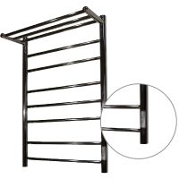 Электрический полотенцесушитель Melodia della vita Shelf Electro 50х80 П7 с полкой Полиро арт-MTRSHE5080 — фото 1, Электрические полотенцесушители