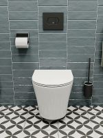 Унитаз Maretti Elio подвесной с сиденьем Микролифт арт-EL10PBM64-844 — фото 3, Подвесные унитазы