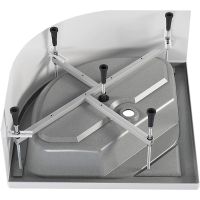 Товар: Акриловый поддон для душа Melodia della vita Round 80x80 Белый арт-MTYRP8080H - фото 4 Акриловый поддон для душа Melodia della vita Round 80x80 Белый арт-MTYRP8080H — фото 4, Акриловые душевые поддоны