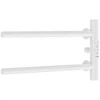 Электрический полотенцесушитель Melodia della vita Drumsticks Electro Ferrum 40х18 П2 п арт-MTRDEF4018wt — фото 1, Электрические полотенцесушители