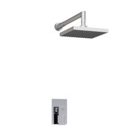 Встраиваемый комплект для душа с верхней душевой насадкой арт-A12528 — фото 3, Встраиваемые душевые комплекты