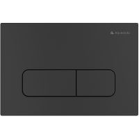 Клавиша смыва Aqueduto Forma Черная матовая арт-FOR0140 — фото 1, Кнопки смыва