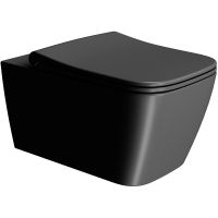 Унитаз GSI Nubes подвесной Ardesia opaco без сиденья арт-961526 — фото 1, Подвесные унитазы