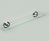 Аксесс Rhein K- Полка стеклянная (блистер), хром, WasserKRAFT арт-6224O — фото 2, Полки для ванной и душа