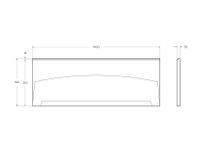 Передняя панель для акриловой ванны CEZARES арт-ECO-140-SCR-W37 — фото 2, Экраны для ванн