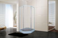 Душевой уголок Parly 90х197 7173 профиль Белый стекло прозрачное арт-ZEP91 — фото 2, Душевые уголки трапеция