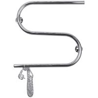 Электрический полотенцесушитель Domoterm S-образный DMT 112 42x50 EK L Хром арт-DMT11242x50EKL — фото 1, Электрические полотенцесушители