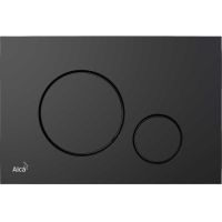 Клавиша смыва Alcaplast Черная матовая арт-M678 — фото 1, Кнопки смыва