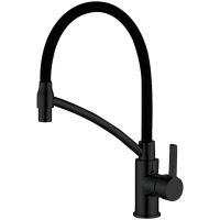 Смеситель для кухни Haiba Черный матовый арт-HB73644-7 — фото 1, Смесители для кухни