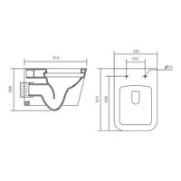 Товар: Унитаз подвесной AQUATEK ЛИБРА безободковый 515*355*350 мм, горизонтальный выпуск, тонкое арт-AQ0530-00 - фото 2 Унитаз подвесной AQUATEK ЛИБРА безободковый 515*355*350 мм, горизонтальный выпуск, тонкое арт-AQ0530-00 — фото 2, Подвесные унитазы