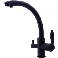 Смеситель для кухни Swedbe Selene Plus Черный матовый арт-8045 — фото 1, Смесители для кухни