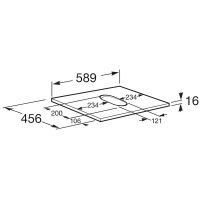 Столешница под раковину Roca The Gap 60 Белый глянец арт-A857418806 — фото 2, Столешницы под раковину