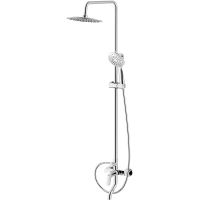 Душевая система Rossinka Хром арт-RS45-46 — фото 1, Душевые стойки