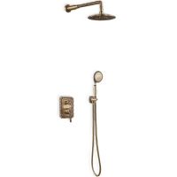 Душевая система Bronze de Luxe Windsor Бронза арт-10138DF — фото 1, Встраиваемые душевые комплекты