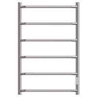 Полотенцесушитель электрический Point Виктория П6 400x800 диммер справа, хром арт-PN06848 — фото 1, Электрические полотенцесушители