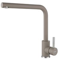 GRANFEST QUARZ Смеситель для кухни Г-обр. D-35мм песочный арт. GF- арт-Z-5411 песочный — фото 1, Смесители для кухни