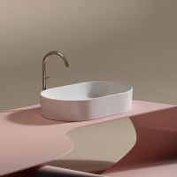 Раковина-чаша Ceramicanova Element 61 Белая глянцевая арт-CN6048 — фото 4, Раковины накладные