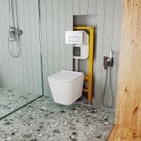 Инсталляция D&K для унитаза без клавиши смыва арт-DI8050127 — фото 4, Инсталляции для унитазов