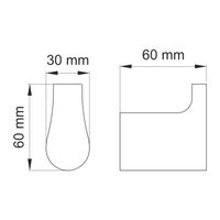 Elbe K- Крючок арт-7223 — фото 4, Крючки для полотенец