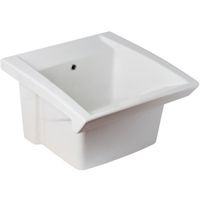 Хозяйственная раковина Hatria Complementi 60 YXMA Белая арт-YXMA01 — фото 1, Раковины встраиваемые сверху