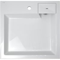 Раковина Azario Slim 60 на стиральную машину Белая арт-CS00078302 — фото 6, Раковины на стиральную машину