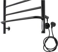 Товар: Электрический полотенцесушитель Domoterm Орфей DMT Орфей П6 400x600 EK R Черный матовый арт-DMTОрфейП6400x600ЧРНEKR - фото 2 Электрический полотенцесушитель Domoterm Орфей DMT Орфей П6 400x600 EK R Черный матовый арт-DMTОрфейП6400x600ЧРНEKR — фото 2, Электрические полотенцесушители