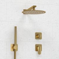 Встраиваемый комплект для душа с верхней душевой насадкой и лейкой арт-A3651.282.180.259.285.194.286 — фото 3, Встраиваемые душевые комплекты