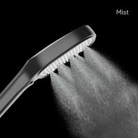 Ручной душ Milardo Ideal Spa 3F Черный матовый арт-ILS3FB0M18 — фото 2, Лейки для душа