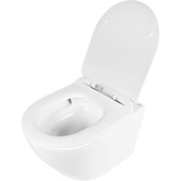 Унитаз Bond Oval подвесной с сиденьем Микролифт арт-F13-10 — фото 6, Подвесные унитазы