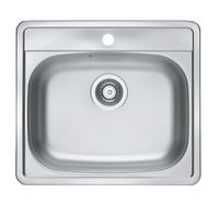 Мойка для кухни MORE 10 NAT-90 560X500 в компл. с сифоном 1130550, арт-1106813.0 — фото 1, Кухонные мойки