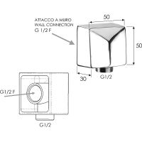 Товар: Шланговое подключение Remer Хром арт-309S - фото 2 Шланговое подключение Remer Хром арт-309S — фото 2, Шланговые подключения