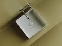 Раковина-чаша Ceramicanova Element 36 Белая арт-CN6068 — фото 3, Раковины накладные