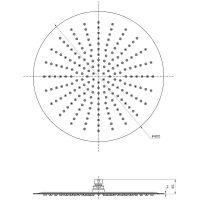 Верхний душ Lemark Полированная сталь арт-LM9483S — фото 4, Верхние души