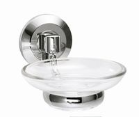 Аксесс Rhein K- Мыльница стекло (блистер), хром, WasserKRAFT арт-6229O — фото 3, Мыльницы