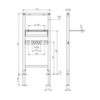 Товар: Инсталляция для подвесной раковины Aquatek , 1120*500*40 мм арт-INSR-0000001 - фото 2 Инсталляция для подвесной раковины Aquatek , 1120*500*40 мм арт-INSR-0000001 — фото 2, Инсталляции для раковин