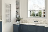 Водяной полотенцесушитель Сунержа Богема+ прямая 1200х400 Черный матовый арт-31-0220-1240 — фото 2, Водяные полотенцесушители