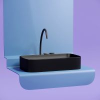 Раковина-чаша Ceramicanova Element 71 Черная матовая арт-CN6054MB — фото 15, Раковины накладные