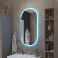 Зеркало с функцией памяти CEZARES арт-CZR-SPC-ELS-550-1050-RGB-TCH — фото 3, Зеркала в ванную комнату