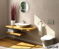 Унитаз биде Creavit подвесной Белый без сиденья арт-MO320-00CB00E-0000 — фото 3, Подвесные унитазы